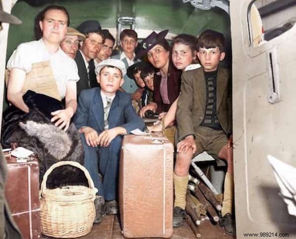 15 Colorized WWII Photos of European Refugees: History s Stark Reminder