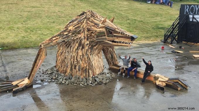 Thomas Dambo: Danish Artist Crafting Giant Sculptures from Scrap Wood
