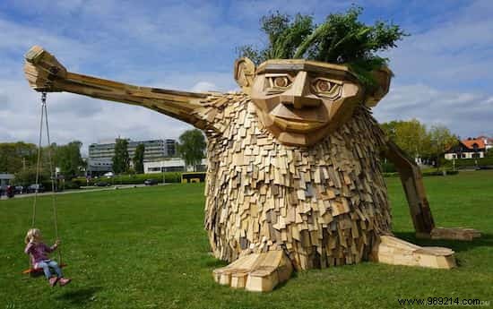 Thomas Dambo: Danish Artist Crafting Giant Sculptures from Scrap Wood