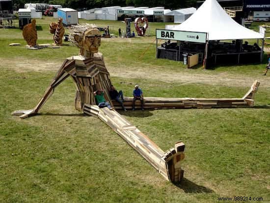 Thomas Dambo: Danish Artist Crafting Giant Sculptures from Scrap Wood