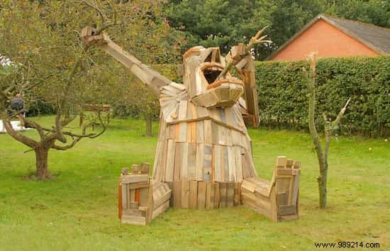 Thomas Dambo: Danish Artist Crafting Giant Sculptures from Scrap Wood