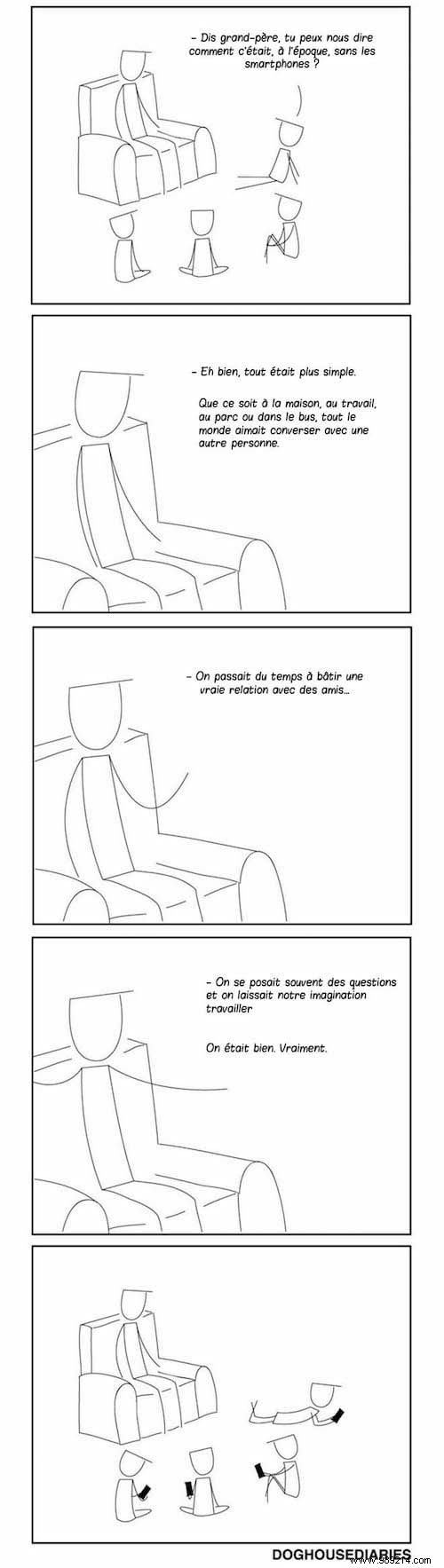 29 Relatable Cartoons Illustrating Smartphones  Hold on Our Daily Lives