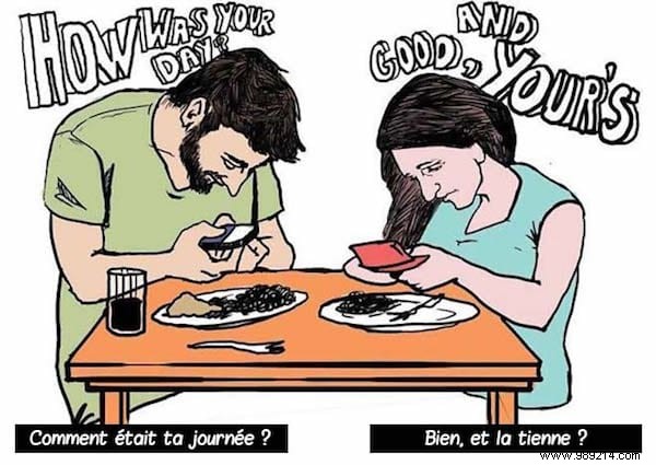 29 Relatable Cartoons Illustrating Smartphones  Hold on Our Daily Lives