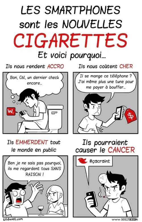 29 Relatable Cartoons Illustrating Smartphones  Hold on Our Daily Lives