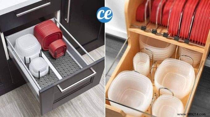 12 Genius Tupperware Storage Ideas to Declutter Your Kitchen Cabinets