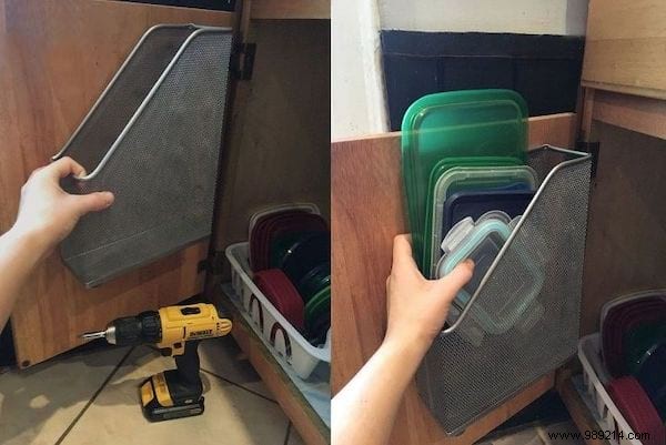 12 Genius Tupperware Storage Ideas to Declutter Your Kitchen Cabinets