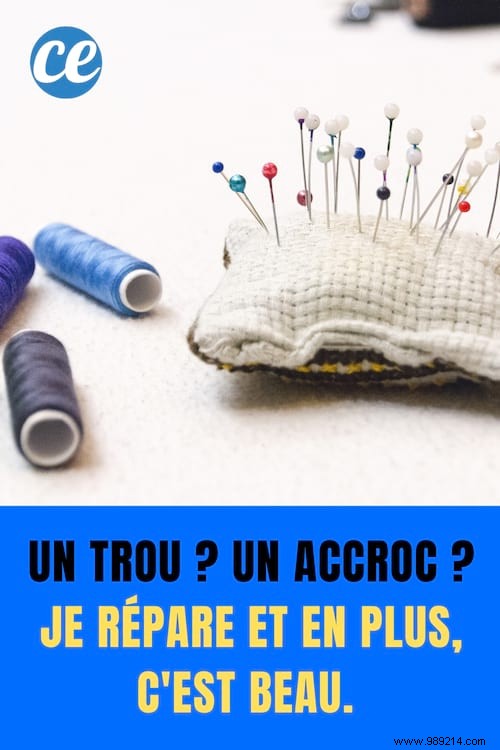 Turn Holes in Your Favorite Clothes into Beautiful Ribbon Flowers