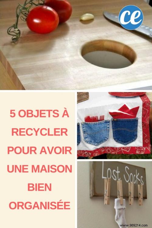 5 Clever Upcycling Hacks for an Effortlessly Organized Home