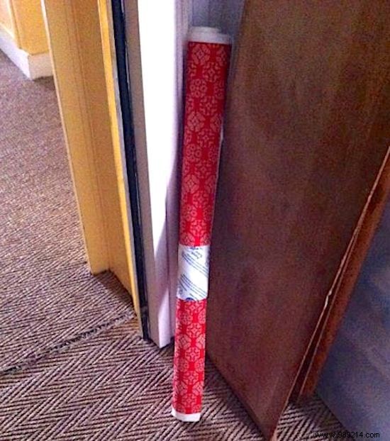 Genius DIY Hack: Store Wrapping Paper Rolls Upright with Toilet Paper Tubes