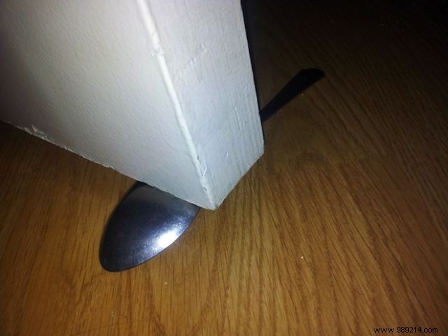 Easy DIY Hack: Secure Your Bedroom Door with a Kitchen Spoon