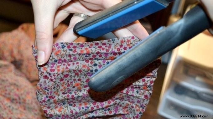 Quick Ironing Hack: Straighten Pants Hems with a Hair Straightener