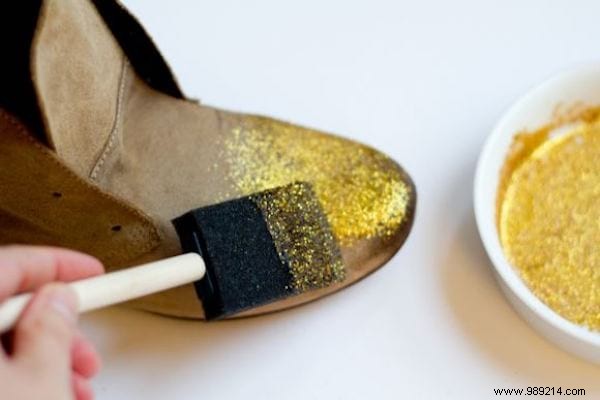 DIY Glitter Shoes: Transform Old Footwear into Party-Ready Sparkle