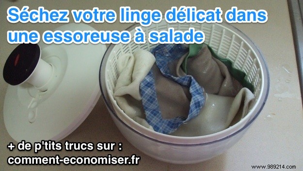 Safely Dry Delicate Laundry with a Salad Spinner: A Proven Kitchen Hack