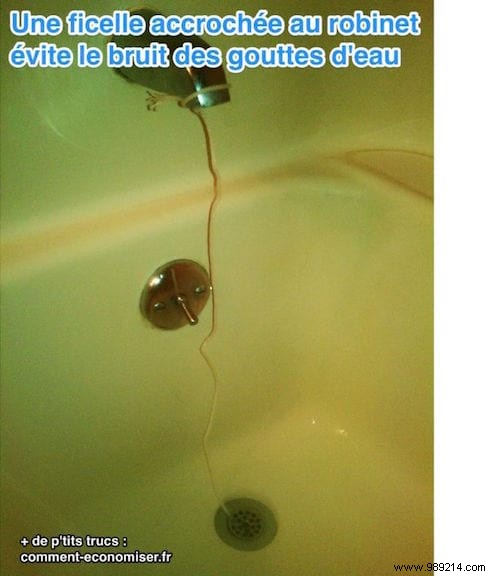 Quick DIY Fix: Silence Dripping Faucet Noise with a Simple String Trick