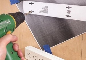 Foolproof DIY Trick: Drill Perfect Holes Every Time with a Simple Photocopy Template