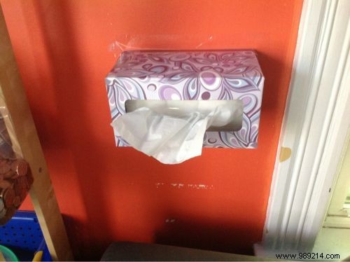 Genius Hack: Wall-Mount Your Tissue Box for Effortless Access
