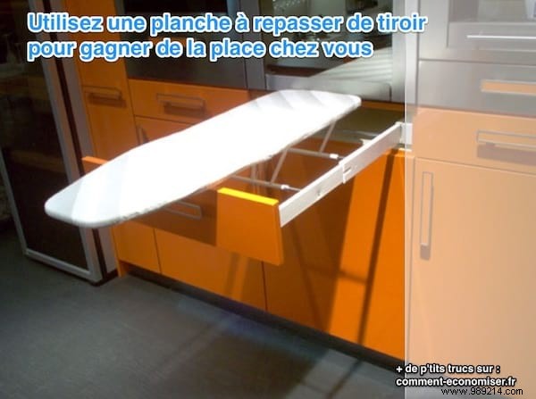 Space-Saving Drawer Ironing Board: Perfect Solution for Small Apartments