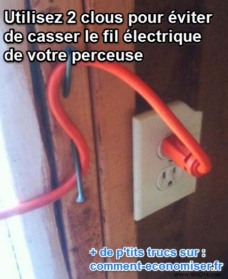 DIY Pro Tip: Secure Your Drill Cord and Prevent Breakage with This Simple Fix