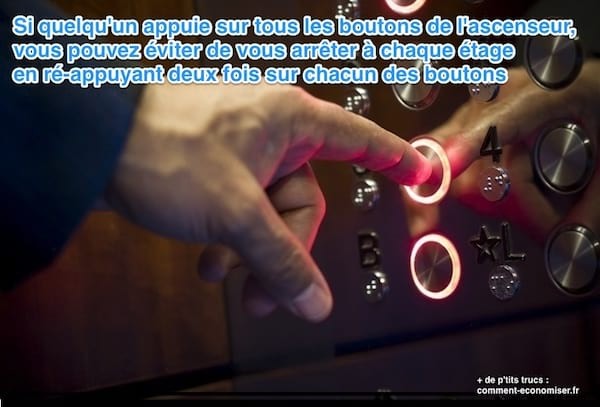 Elevator Hack: Double-Tap to Reset Buttons and Skip Unwanted Stops