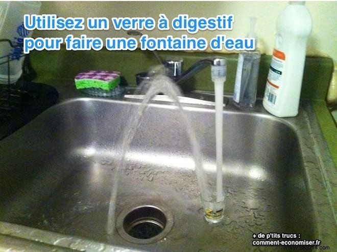 Genius Sink Hack: Create a DIY Water Fountain for Easy Filling and Drinking