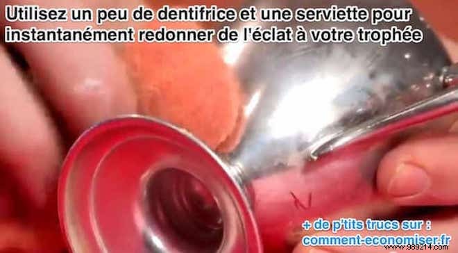 Restore Your Dull Trophy s Shine: The Simple Toothpaste Trick That Works