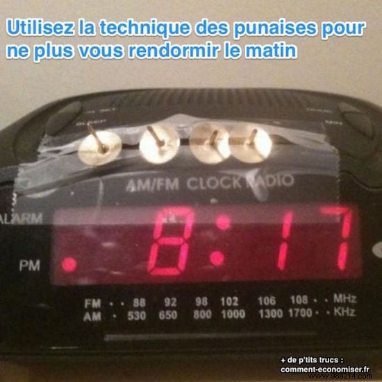 The Clever (But Not Recommended) Hack to Stop Hitting Snooze Every Morning