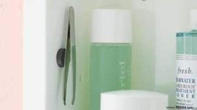 Expert Tip: Never Misplace Your Tweezers Again with This Simple Magnet Hack