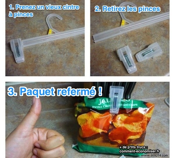 The Ingenious Hack to Reseal Your Crisps Packet Using Clip Hangers
