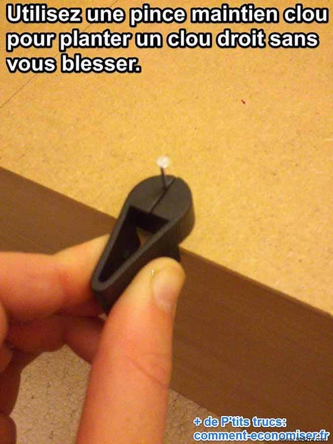 How to Hammer Nails Safely and Easily: The Proven Pliers Technique