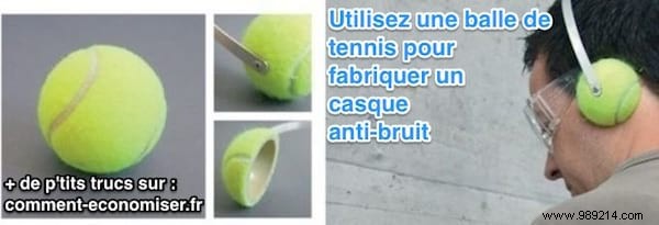 DIY Ear Protection Hack: Shield Your Hearing from Loud Work Noise with Tennis Balls