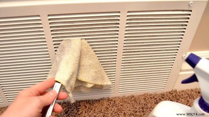 Easy Butter Knife Trick to Clean Ventilation Grilles Effortlessly