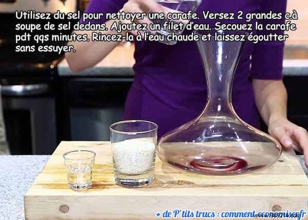 Expert Tip: Clean Your Decanter Perfectly with This Simple Salt Method