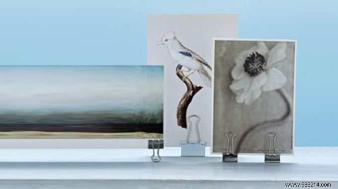 Hang Photos Without Drilling Holes: The Clipboard Trick Every Homeowner Needs