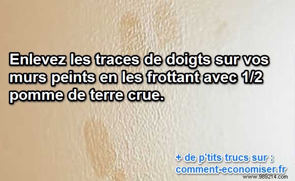 Effortlessly Remove Fingerprints from Painted Walls: The Proven Potato Trick