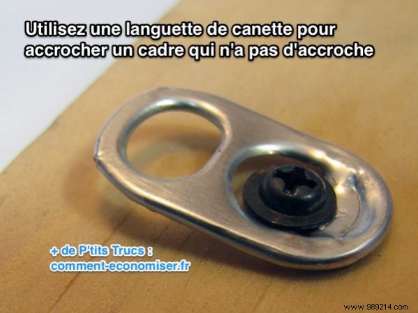 Genius DIY Hack: Hang Picture Frames Without Hooks Using a Soda Can Tab