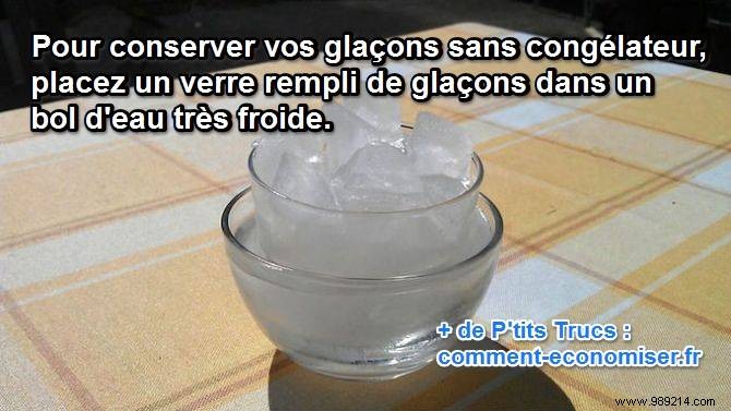 Keep Ice Cubes Lasting Longer in Drinks: Simple No-Freezer Trick