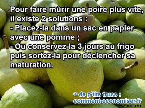 How to Ripen Pears Faster: 2 Simple, Proven Tricks