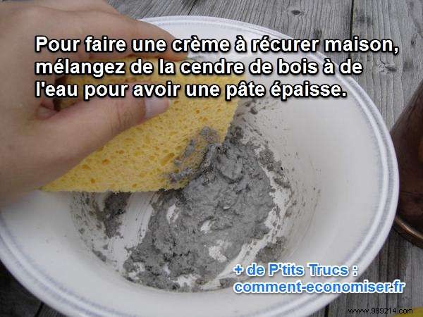 DIY Natural Scouring Cream: The Most Economical Homemade Cleaner from Ash and Water