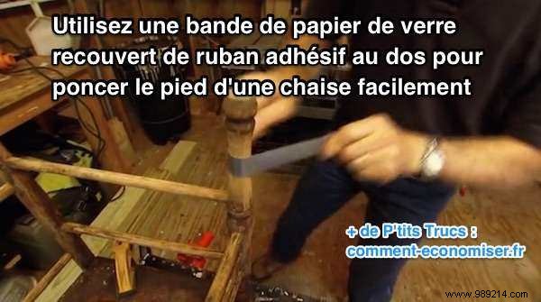 Proven Woodworking Hack: Make Sandpaper Last 10x Longer with Masking Tape