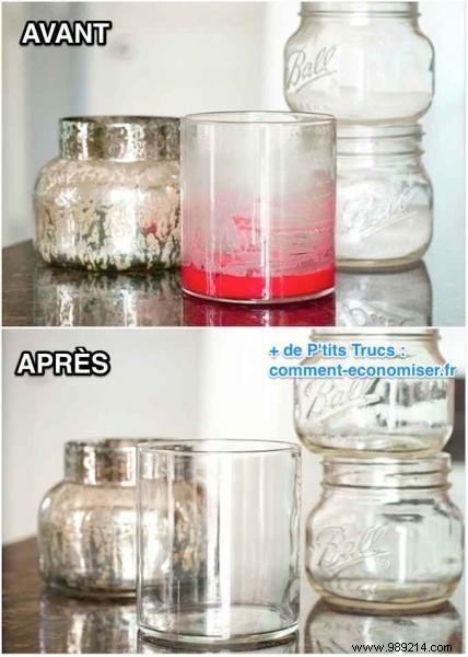 Easy Trick to Remove Stuck Candle Wax from Glass Jars