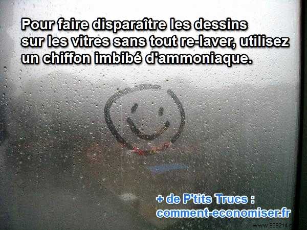 Effortless Trick: Remove Kid Drawings from Windows with Ammonia