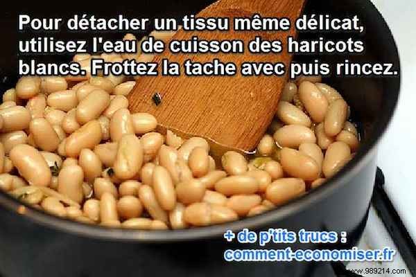 White Bean Cooking Water: The Gentle, Natural Stain Remover for Delicate Fabrics