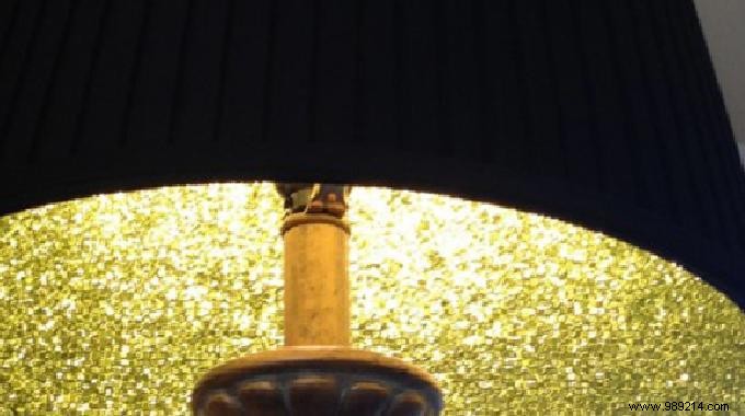 Boost Your Lamp s Brightness: Line the Shade with Aluminum Foil for Better Light Diffusion