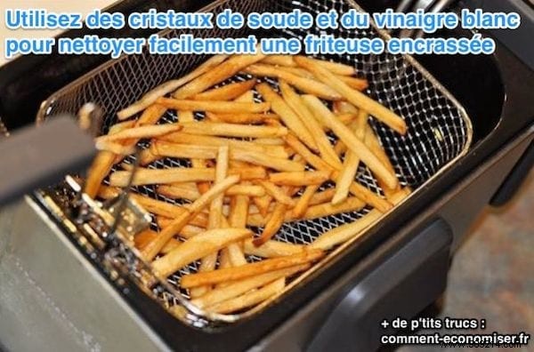Effortless Deep Fryer Cleaning: Natural Vinegar and Soda Crystals Method