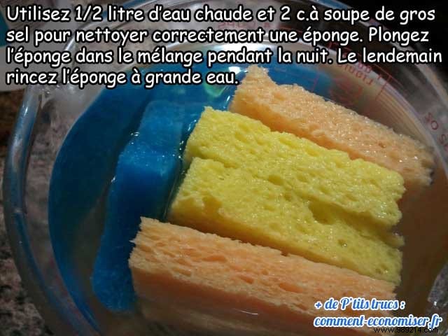 The Proven Trick to Deep Clean and Sanitize Your Kitchen Sponge