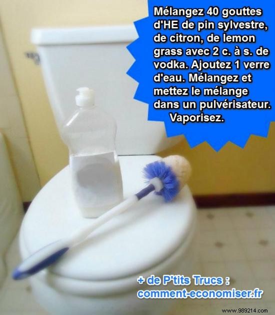 Natural Homemade Toilet Disinfectant: Effective Cleaner with Essential Oils