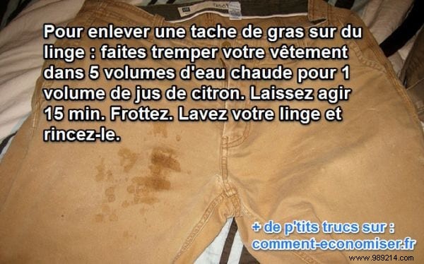 Proven Lemon Trick to Effortlessly Remove Greasy Stains from Laundry