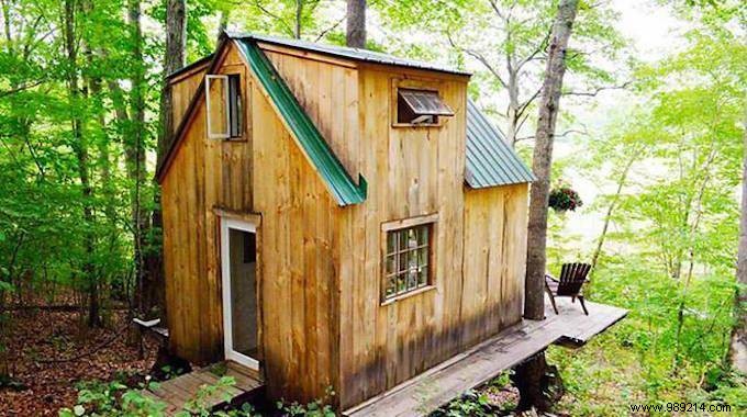 Charming Woodland Cabin Built in Just 6 Weeks for €3,500: Dave Herrle s Inspiring Project