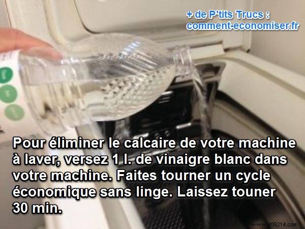 How to Easily Remove Limescale from Your Washing Machine with White Vinegar