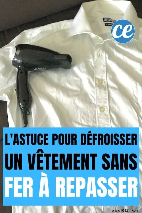 How to Quickly De-Wrinkle Clothes Without an Iron: A Proven Hair Dryer Trick